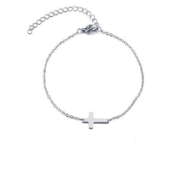 Single Cross Christian Bracelet